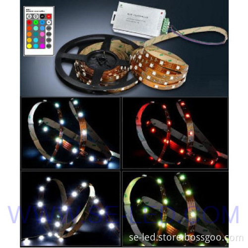 5050 smd 60led/m RGB LED Strip CE ROHS Approvaled
